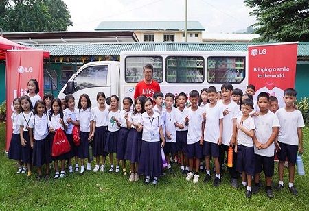 LG Launches Mobile Library to Boost Education in Underserved Communities