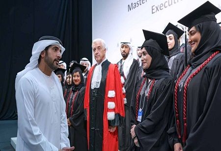 Dubai Crown Prince Attends Graduation for International Business Law Master's