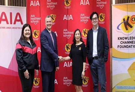 AIA and Knowledge Channel Partner for Health Education Initiative
